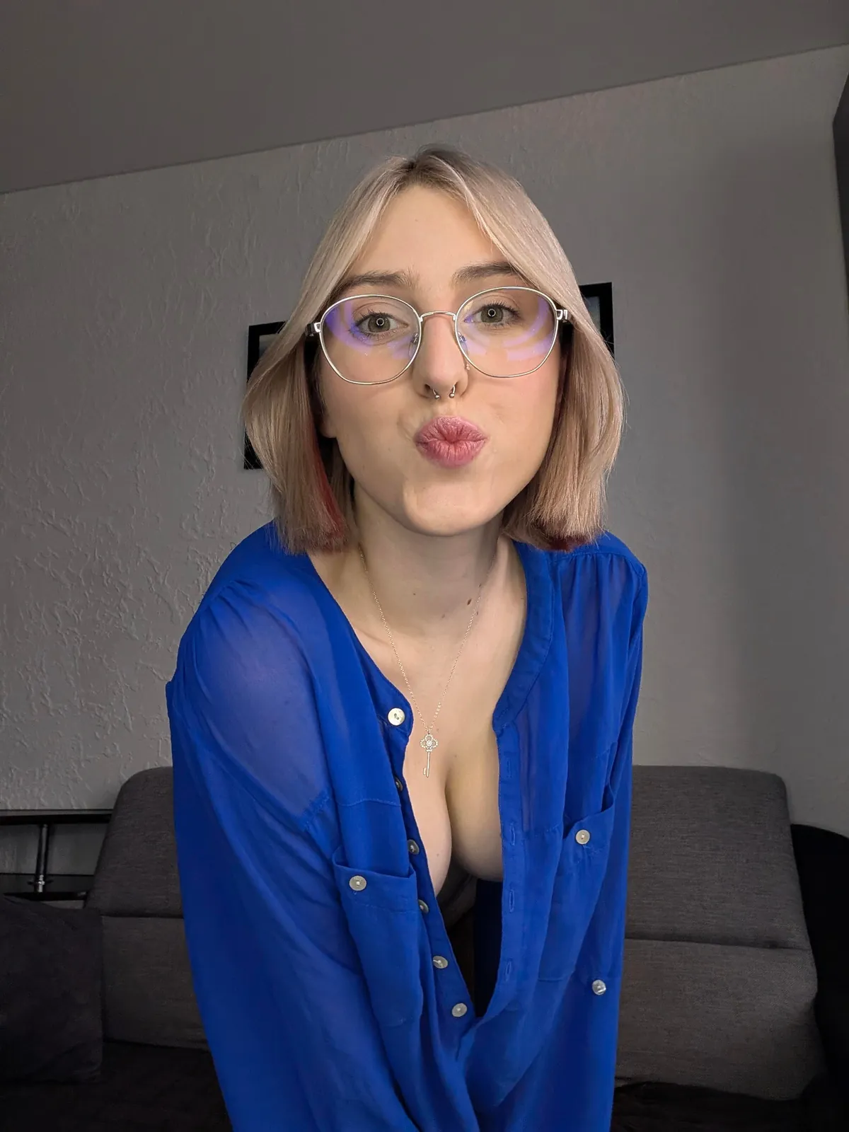 oops my shirt’s falling open again… you weren’t supposed to see that much, were u?