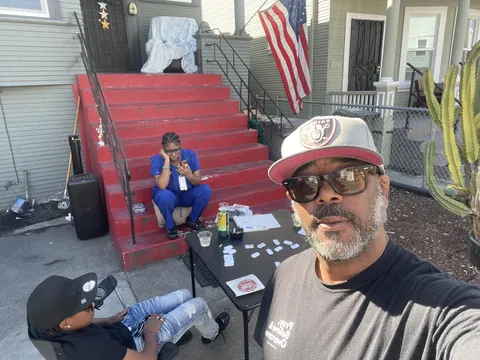 Happy Friday have a great weekend send positive energy and love from West Oakland California