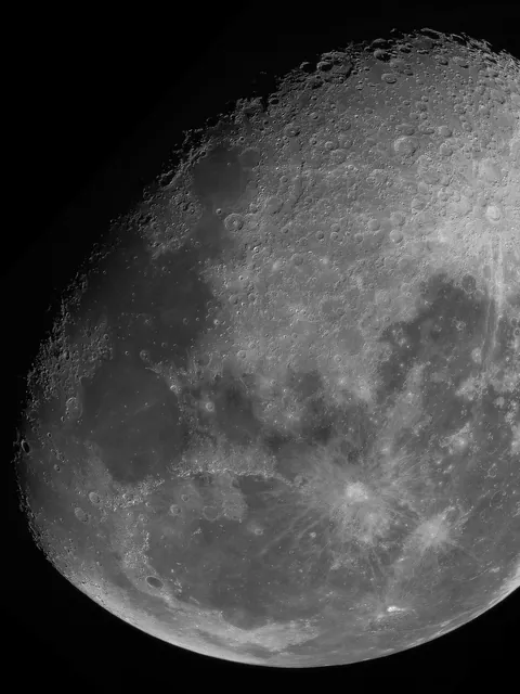 Moon at 80% Illumination