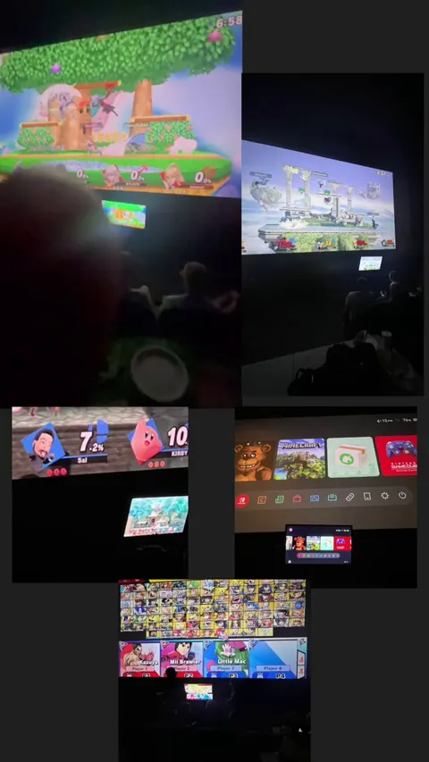 I Rented Out A Movie Theatre For A Smash Tourney With The Switch 2!