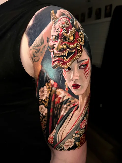 My new Geisha piece by Steve Butcher, CA, USA.