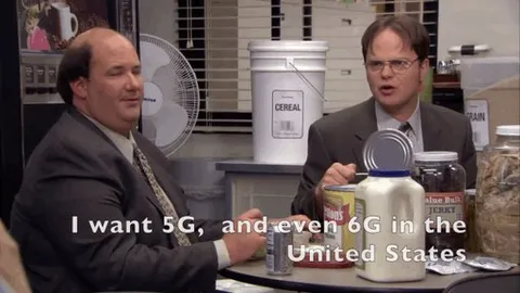 I want 5G, and even 6G, technology in the United States as soon as possible