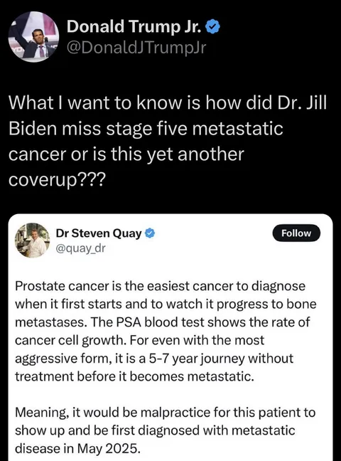 Good lord, Don Jr. is a vile person…