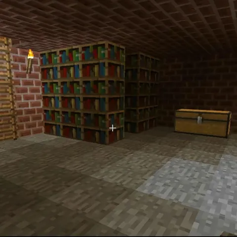 The interiors of 2011 Minecraft