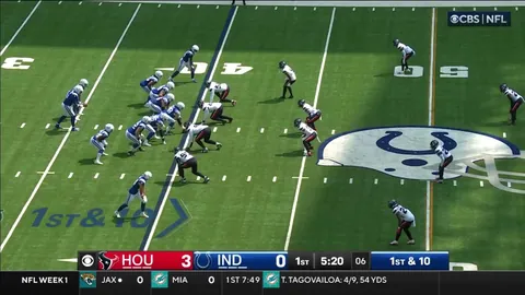 [Highlight] Anthony Richardson slips, then proceeds to throw a 60-yard touchdown (Sept. 4, 2024)