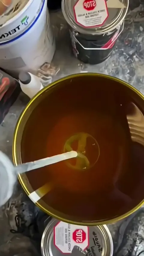 Mesmerizing moment before it all turns uniform.