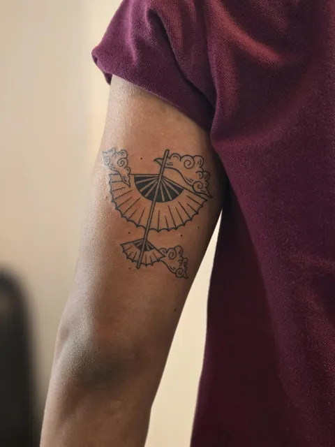 My first of many tattoos, by Amin, Amin angel tattoo, Hyderabad india