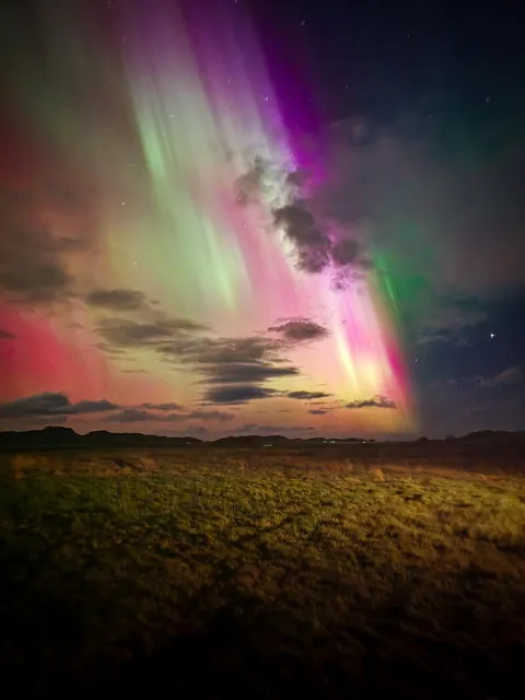 ITAP of northern lights in Iceland