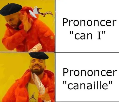 Les jeunes français en cours de langue de la perfide Albion être comme :