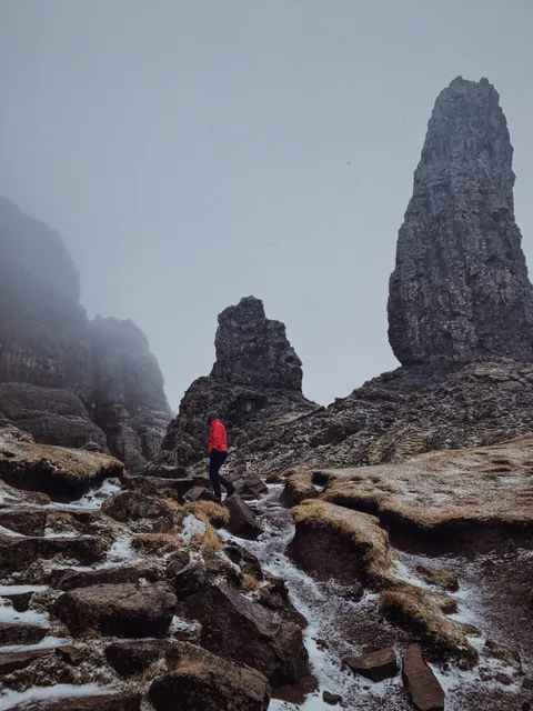 This is Old Man of Storr, Isle of Skye, Scotland. One of my best trips so far. It literally felt like I was walking to Mordor