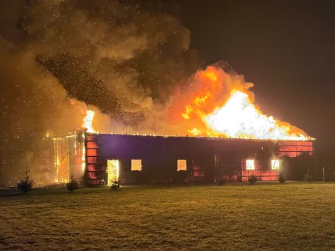 Lost my barn and everything in it this morning