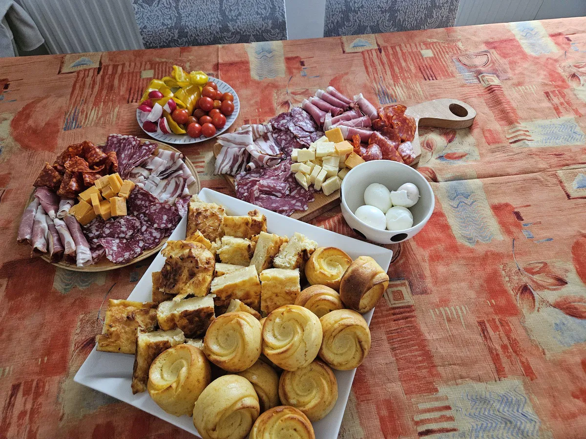 Easy breakfast, Serbian style