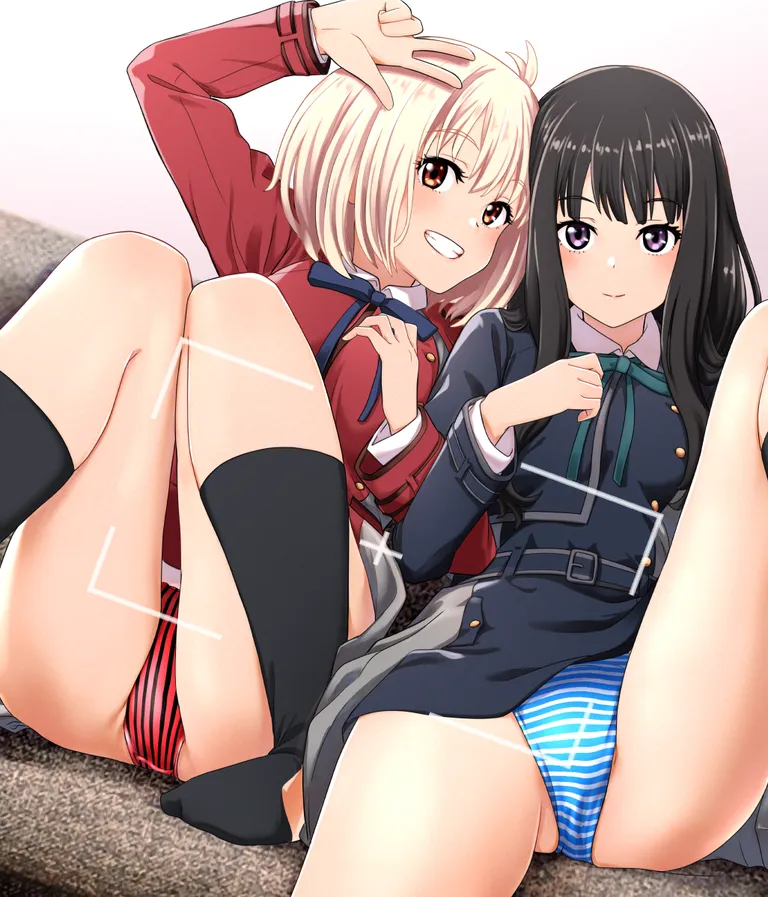 Chisato And Takina (Lycoris Recoil)