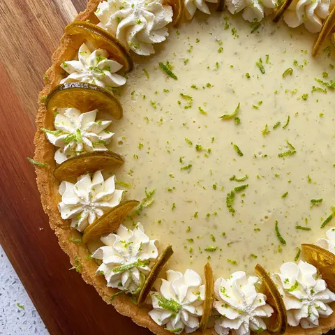 [Homemade] Baked Key Lime Pie
