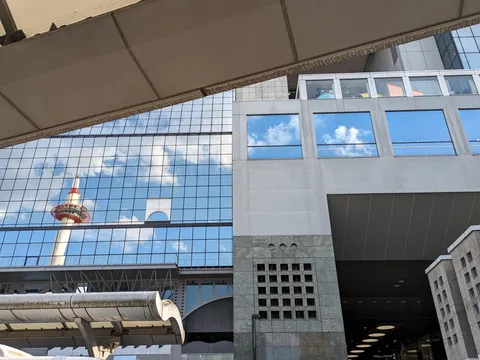 Always love when I have a few hours to kill in Kyoto Station, my second favorite train station in Japan!