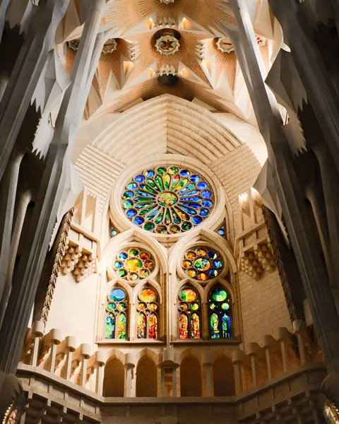 Inside Sagrada Familia