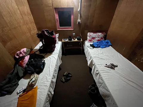 Beds I slept in while hiking in Nepal 