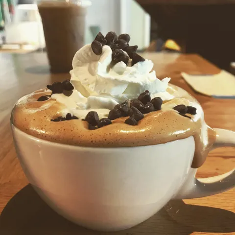 Mocha I made at work🤎