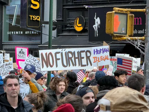 Highlights From NYC’s No Kings Protest—Central Park South to Times Square