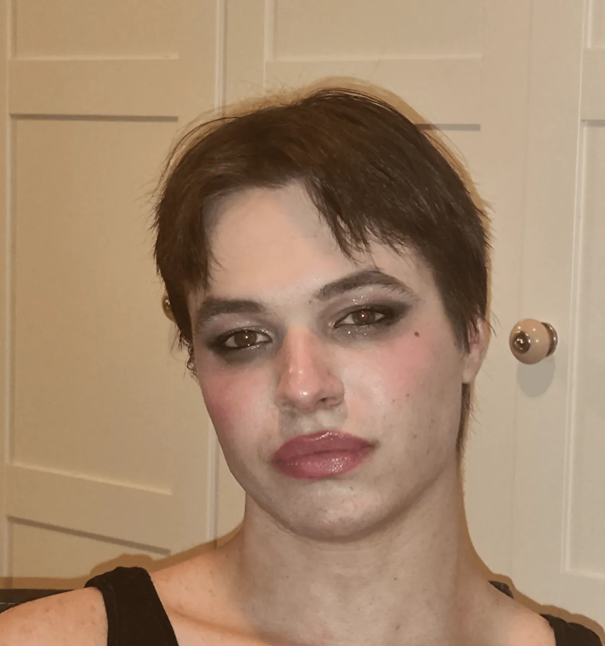 I put makeup on my boyfriend