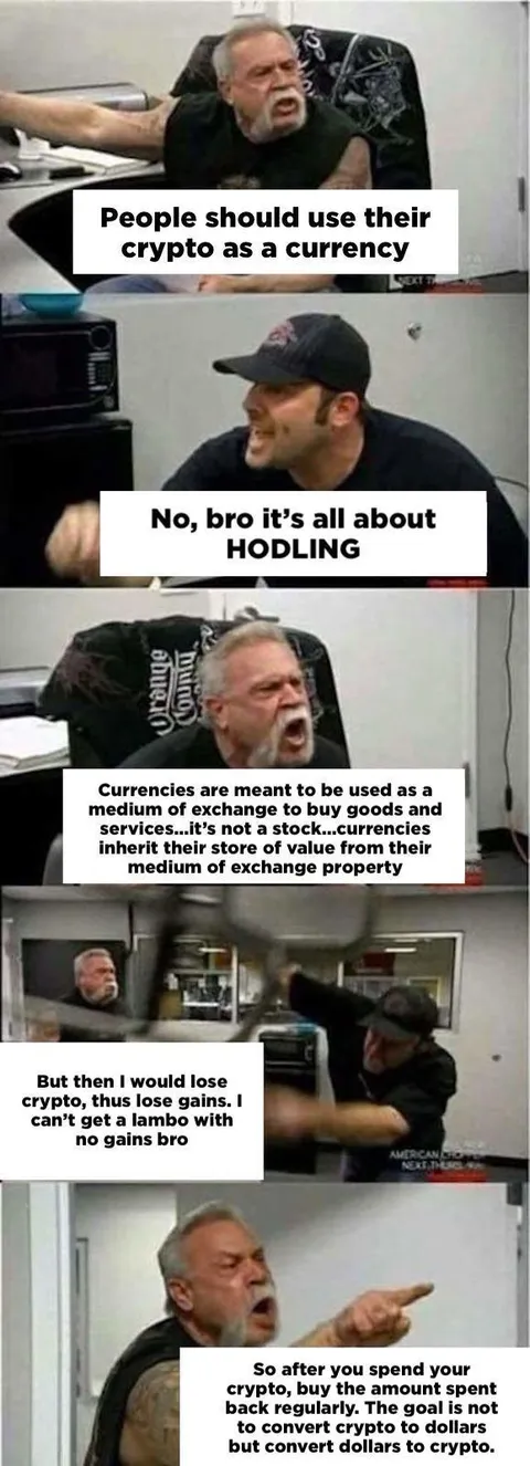Hodl vs spedn
