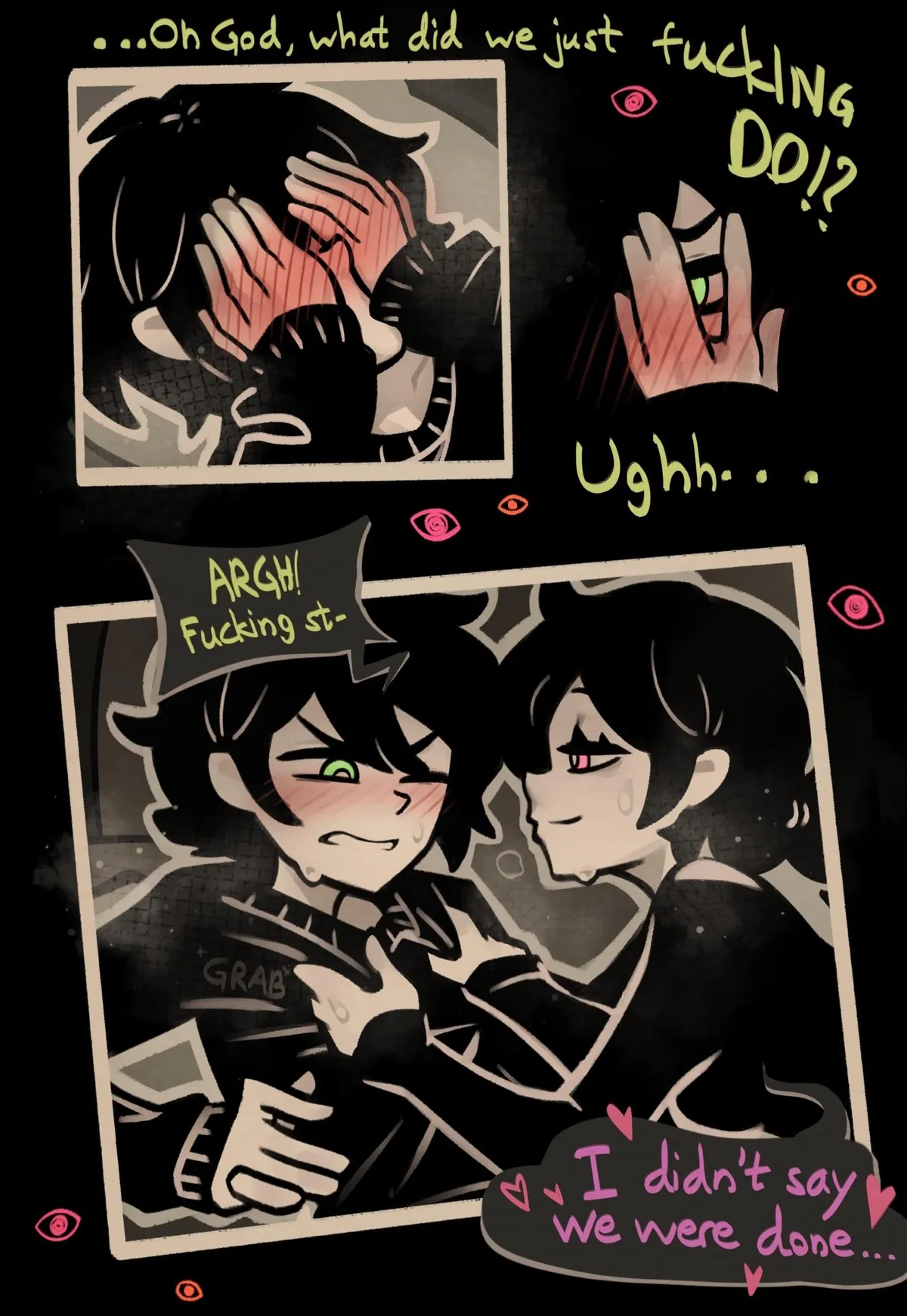 Andrew and Ashley share a bed [The Coffin of Andy and Leyley] (NotSorapoi)