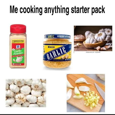 Me Cooking Anything Starter Pack