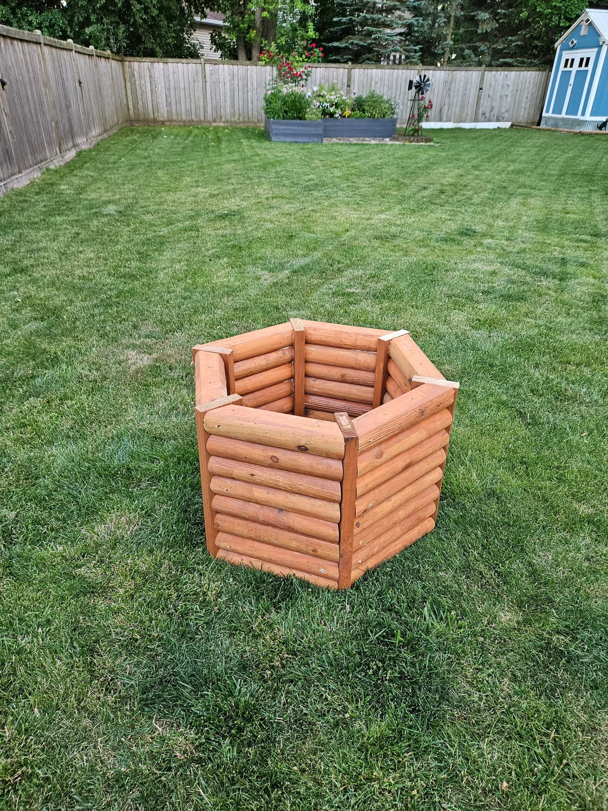 Wife wanted a wishing well