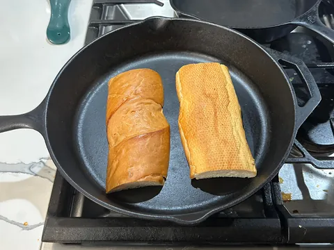 [homemade] steak and turkey sub