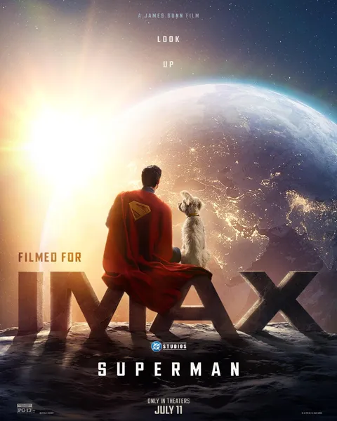 Official IMAX Poster for 'Superman'