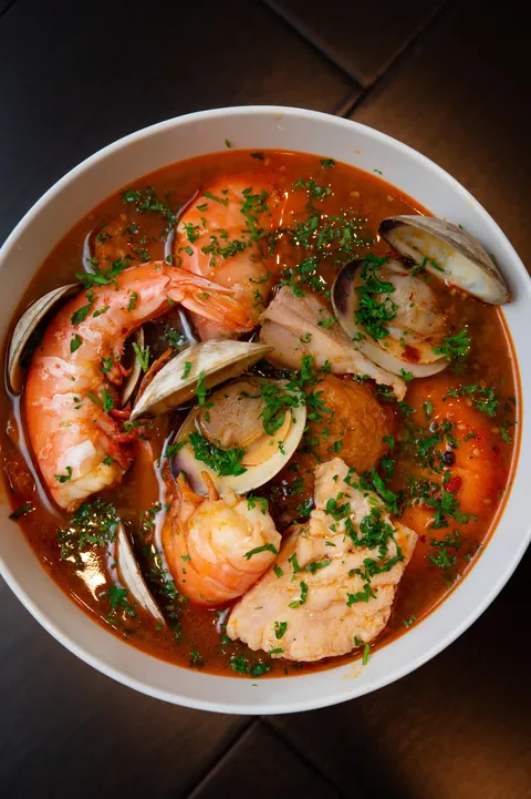[homemade] spicy seafood hotpot with side of rice