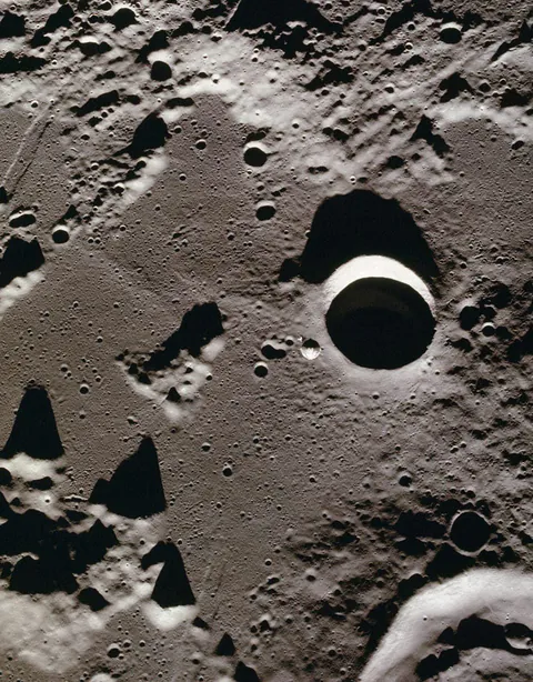 A Photo From The Man Who Spent A Total Of 24 Hours Alone On The Far Side Of The Moon, Completely Alone And With 0 Communication.