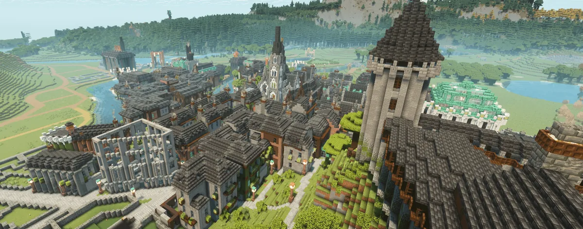 Me and a couple of my friends have been building a city for the past 3 months