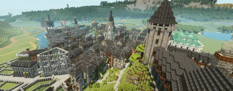 Me and a couple of my friends have been building a city for the past 3 months