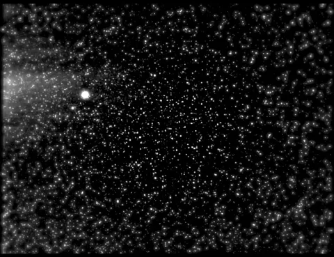 NASA Parker Solar Probe footage of Earth, Mercury and Venus swimming in a sea of stars amidst the Milky Way