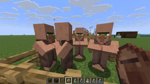 Is this just me or are the villagers sleeveless in the newest snapshot?
