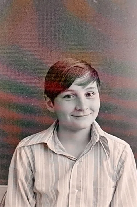 Rough phone scans of film in a camera bag from an estate sale - 1970s school photo day, Chicago area!