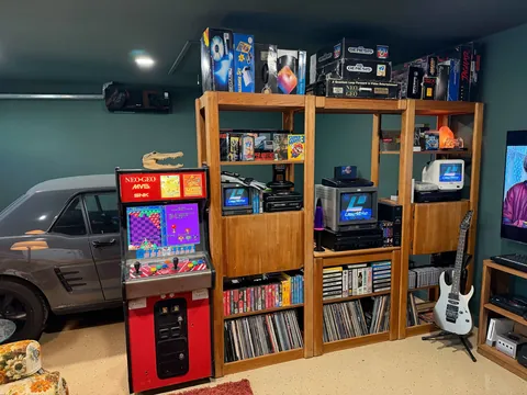 Garage renovation complete, mancave acquired!