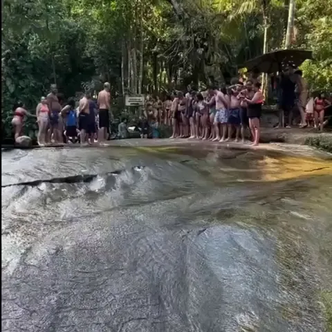 Waterfall Slide Competition