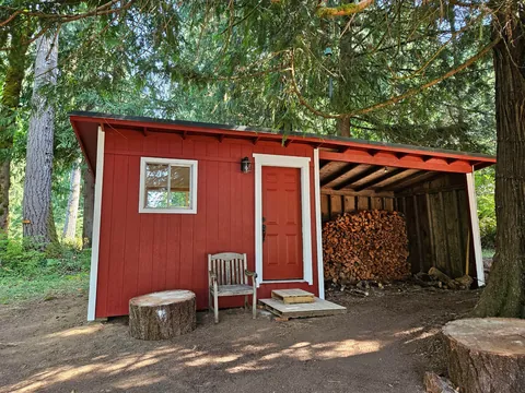Proud completion of chicken coop to office conversion
