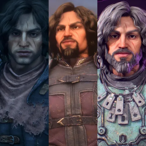 I like to age my characters in RPGs for an added sense of progression 