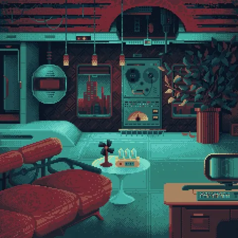 drew it three years ago. At that time I didn't quite understand how to adjust the colors and how much dithering there should be