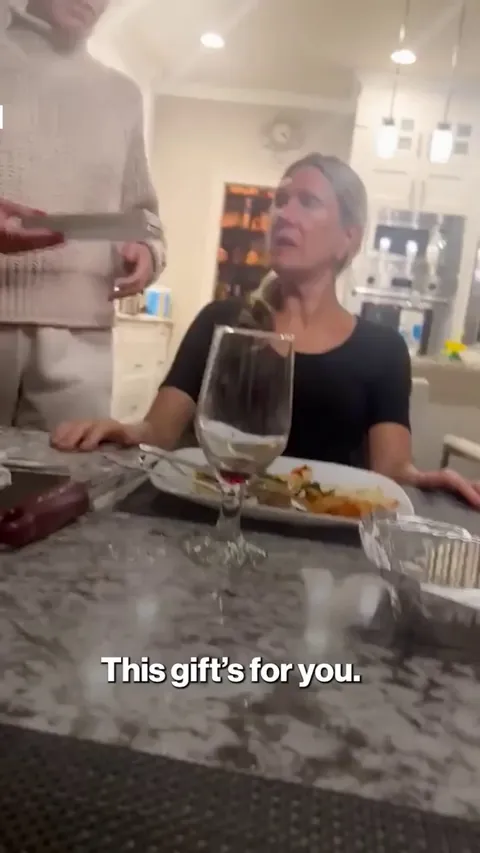 The moment they found out they’re becoming grandparents...