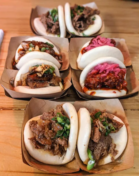 We had an array of buns for dinner last night.