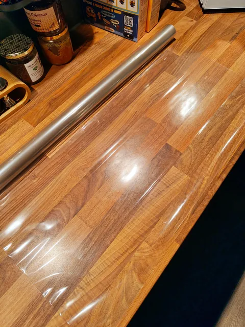 I bought what I thought was silver gift wrap. I am stupid.