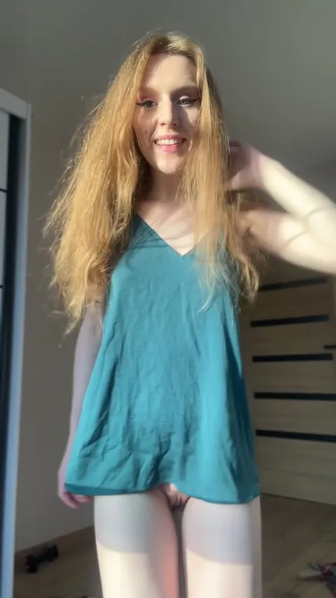 I'm not wearing panties because I'm counting on my smile to draw your gaze away from the forbidden fruit 😏