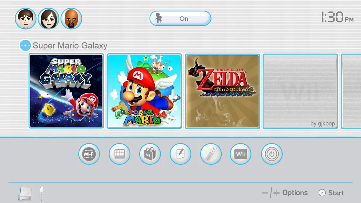 I made a Wii Theme Mockup for the Nintendo Switch Home Menu!