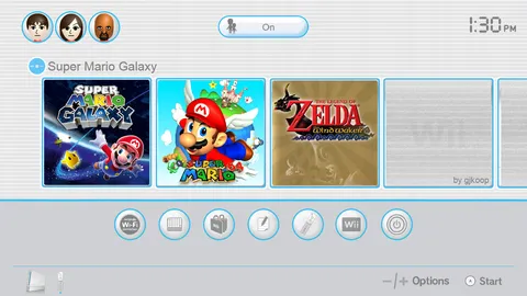 I made a Wii Theme Mockup for the Nintendo Switch Home Menu!
