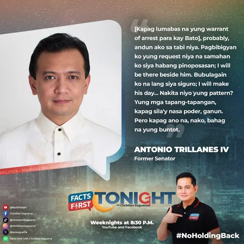 Trillanes on Bato's "Make my day" - I will be there when he gets arrested
