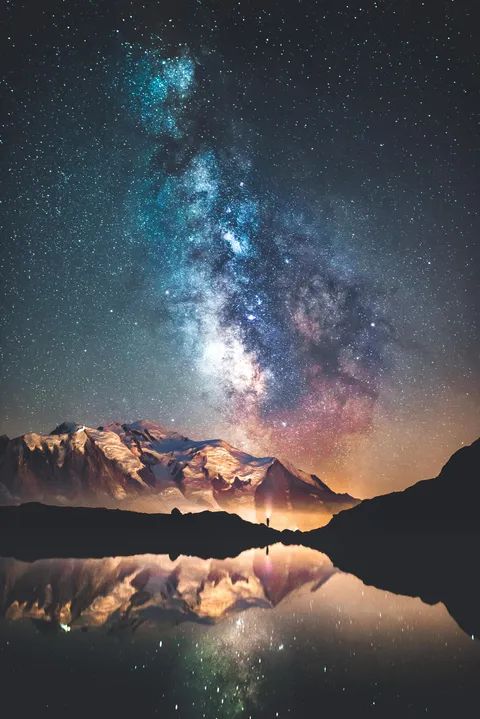 I caught the Milky Way above Mont Blanc last weekend. Exif is in the comments!